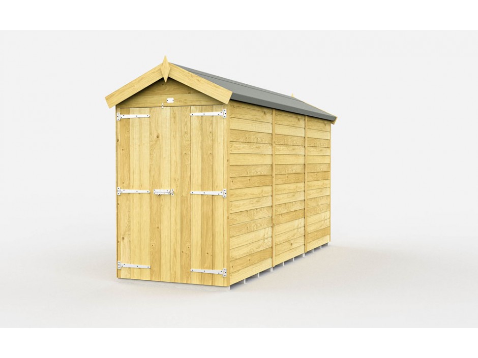 4ft x 11ft Apex Shed