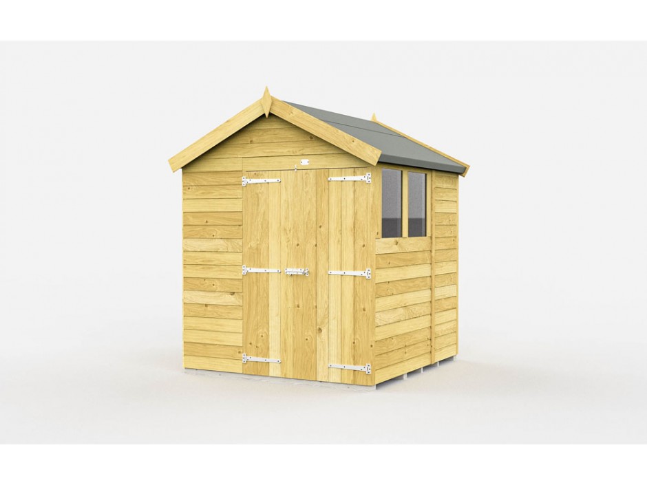 6ft x 7ft Apex Shed