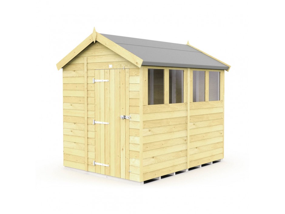 7ft x 8ft Apex Shed