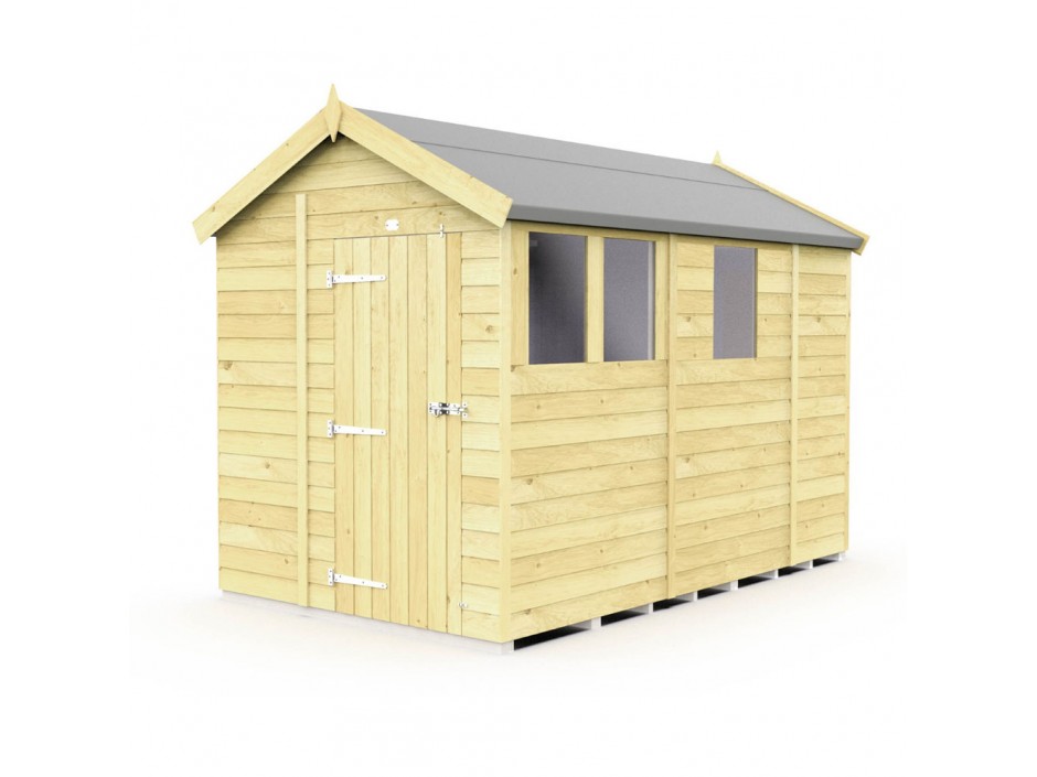 7ft x 9ft Apex Shed