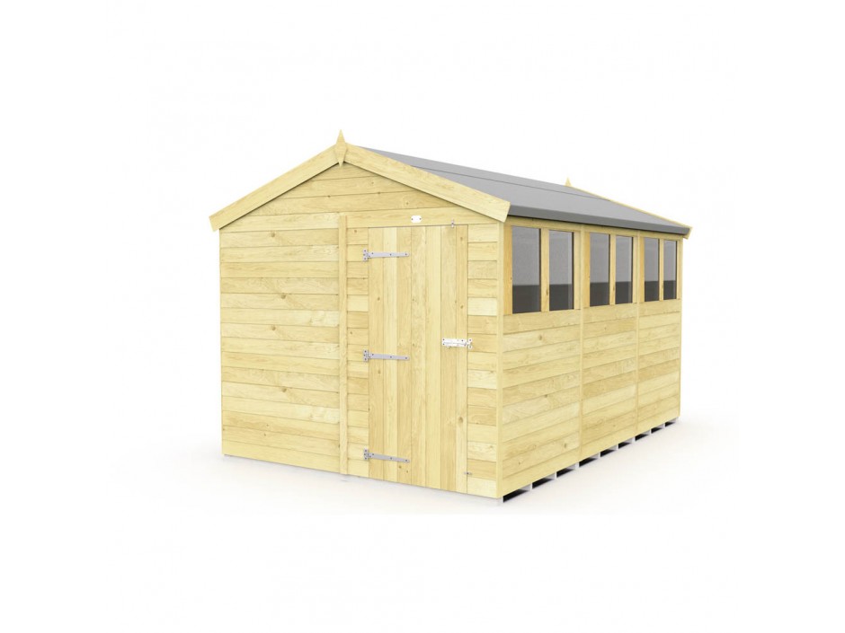 8ft x 12ft Apex Shed