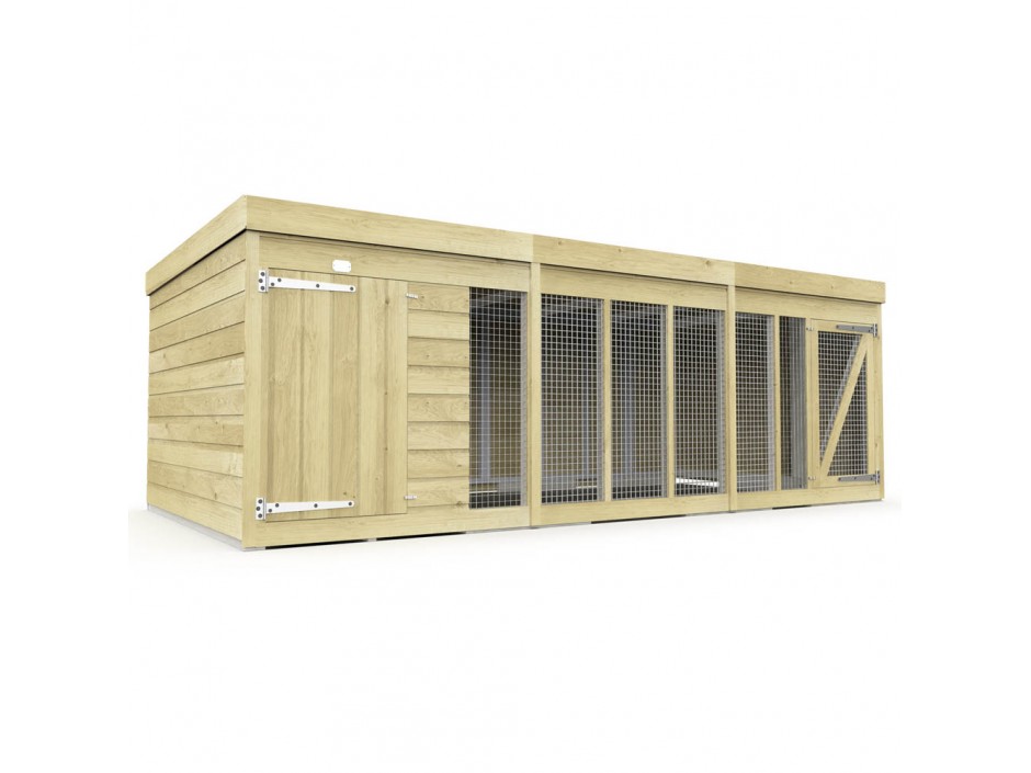 12ft x 6ft Dog Kennel and Run