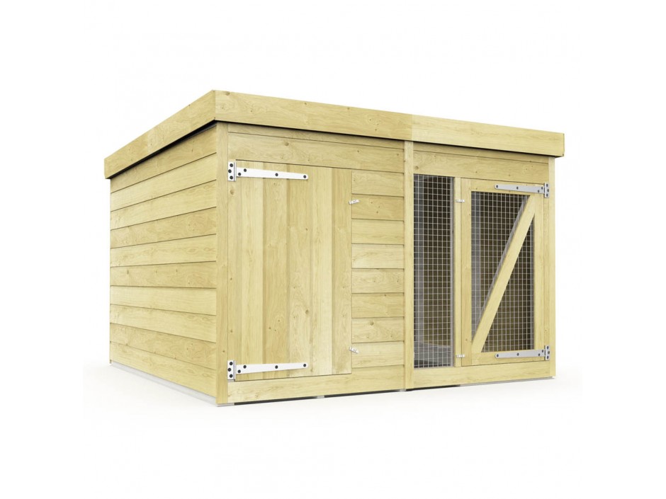 6ft x 6ft Dog Kennel and Run