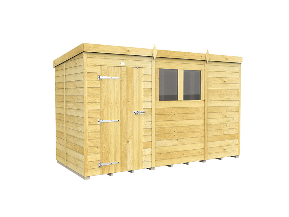 11ft x 5ft Pent Shed