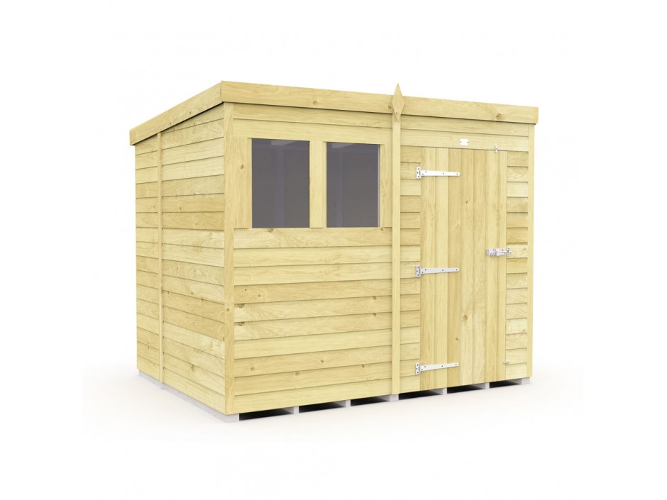 8ft x 7ft Pent Shed