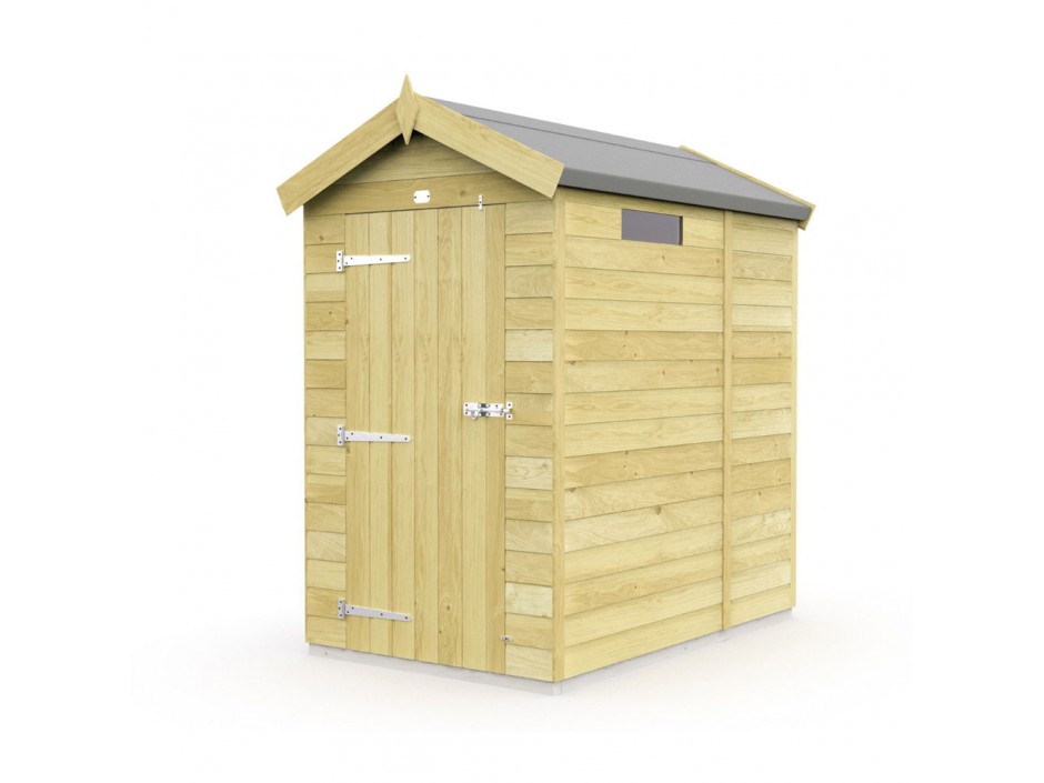 4ft x 5ft Apex Security Shed