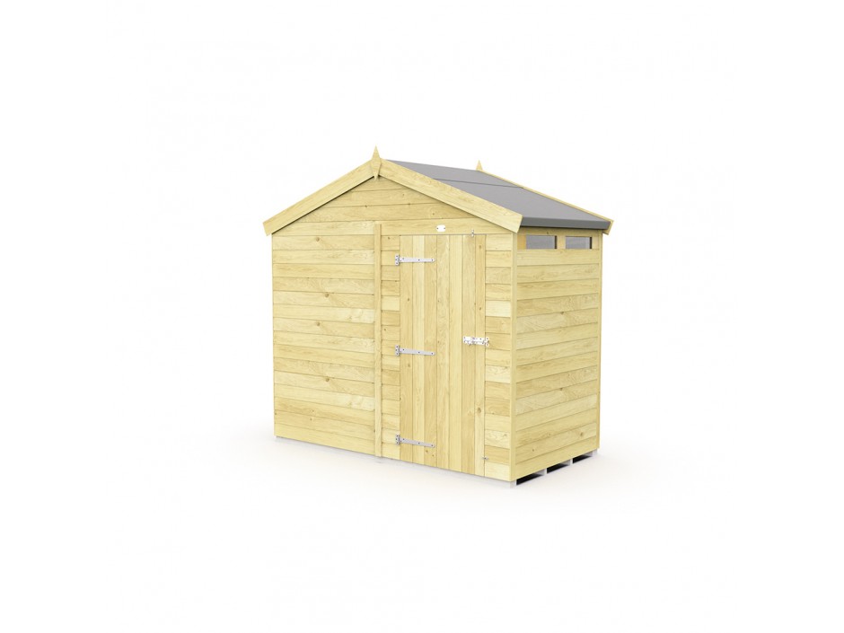 8ft x 4ft Apex Security Shed