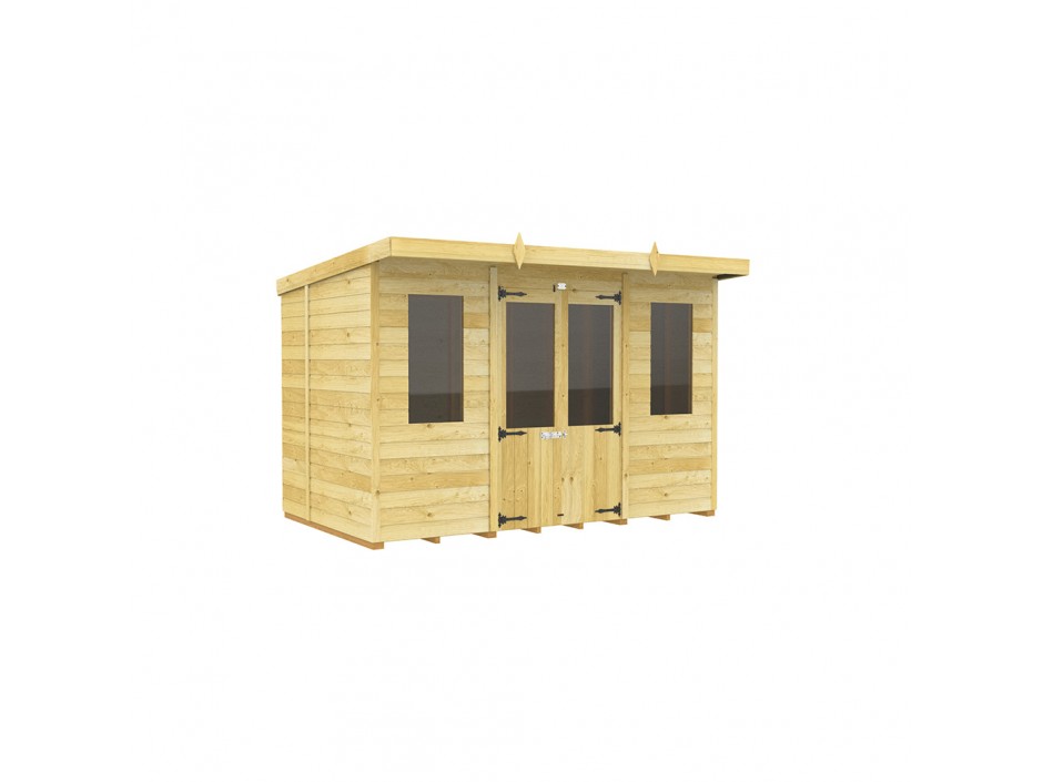 10ft x 7ft Pent Summer House