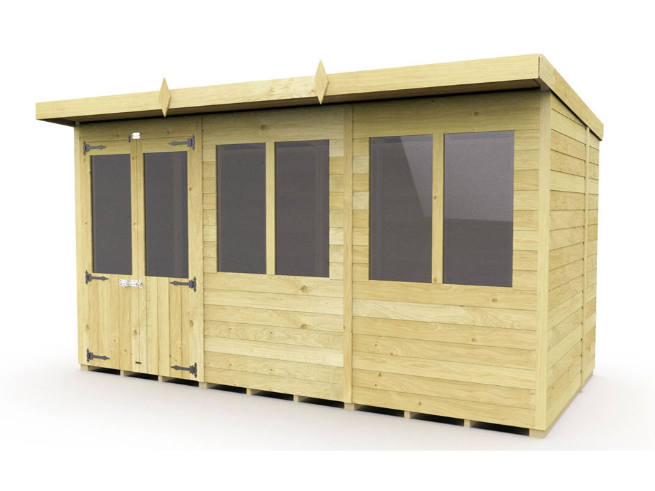 12ft x 6ft Pent Summer House