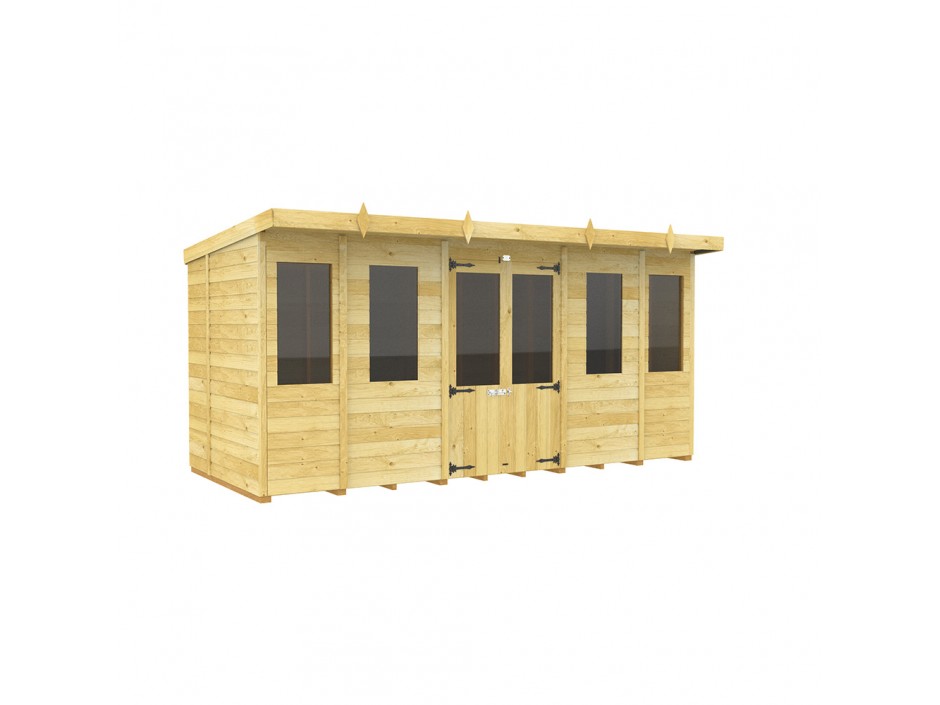 14ft x 8ft Pent Summer House