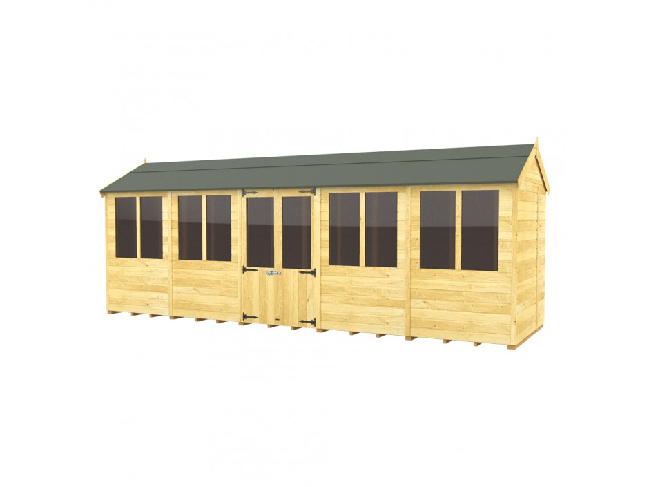 7ft x 20ft Apex Summer House